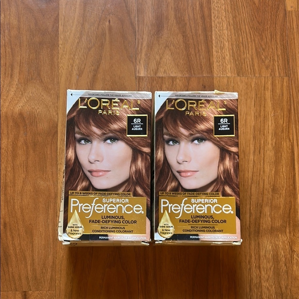 L'Oreal Superior Preference 6R Light Auburn Hair Color